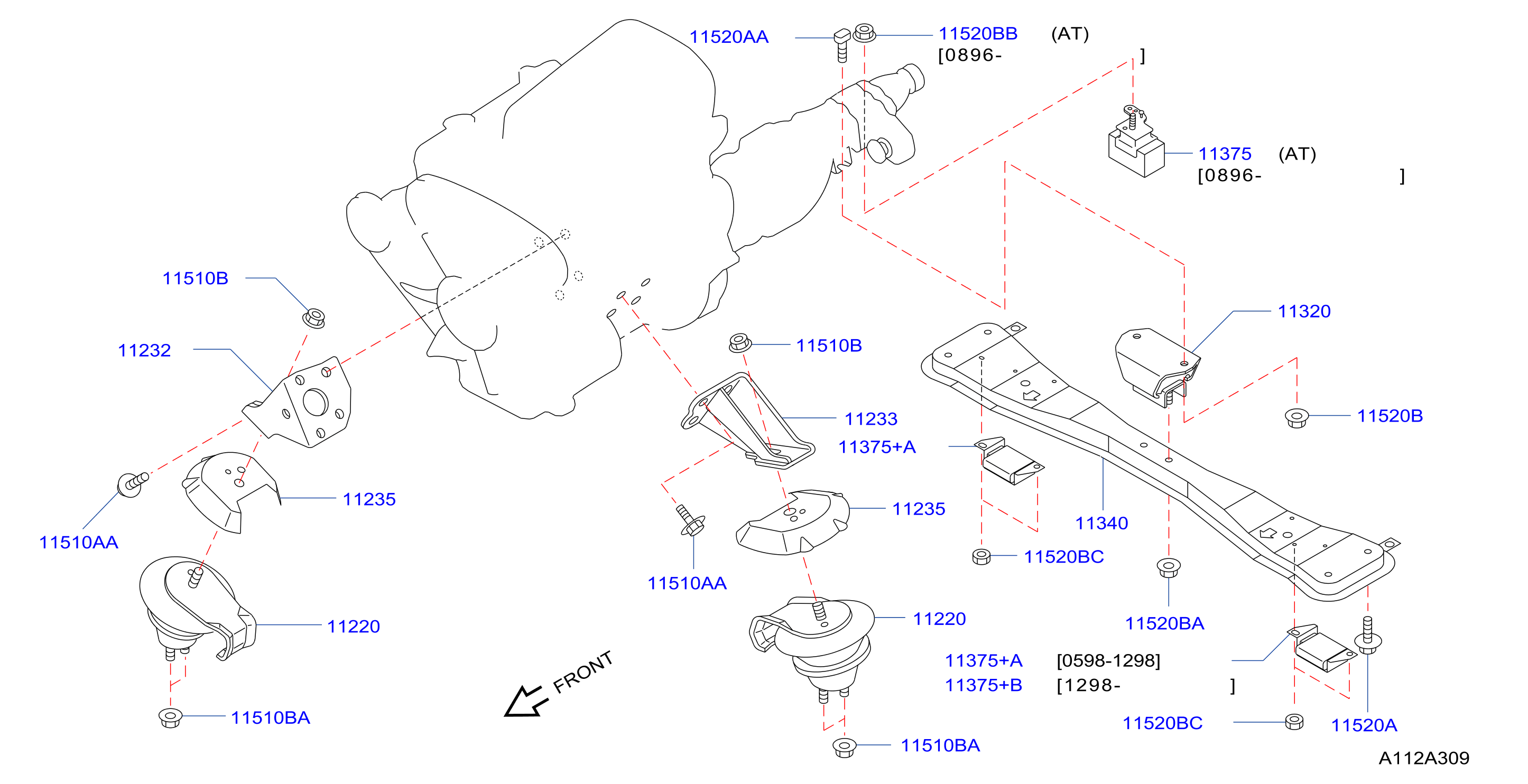 Engine Transmission Mounting