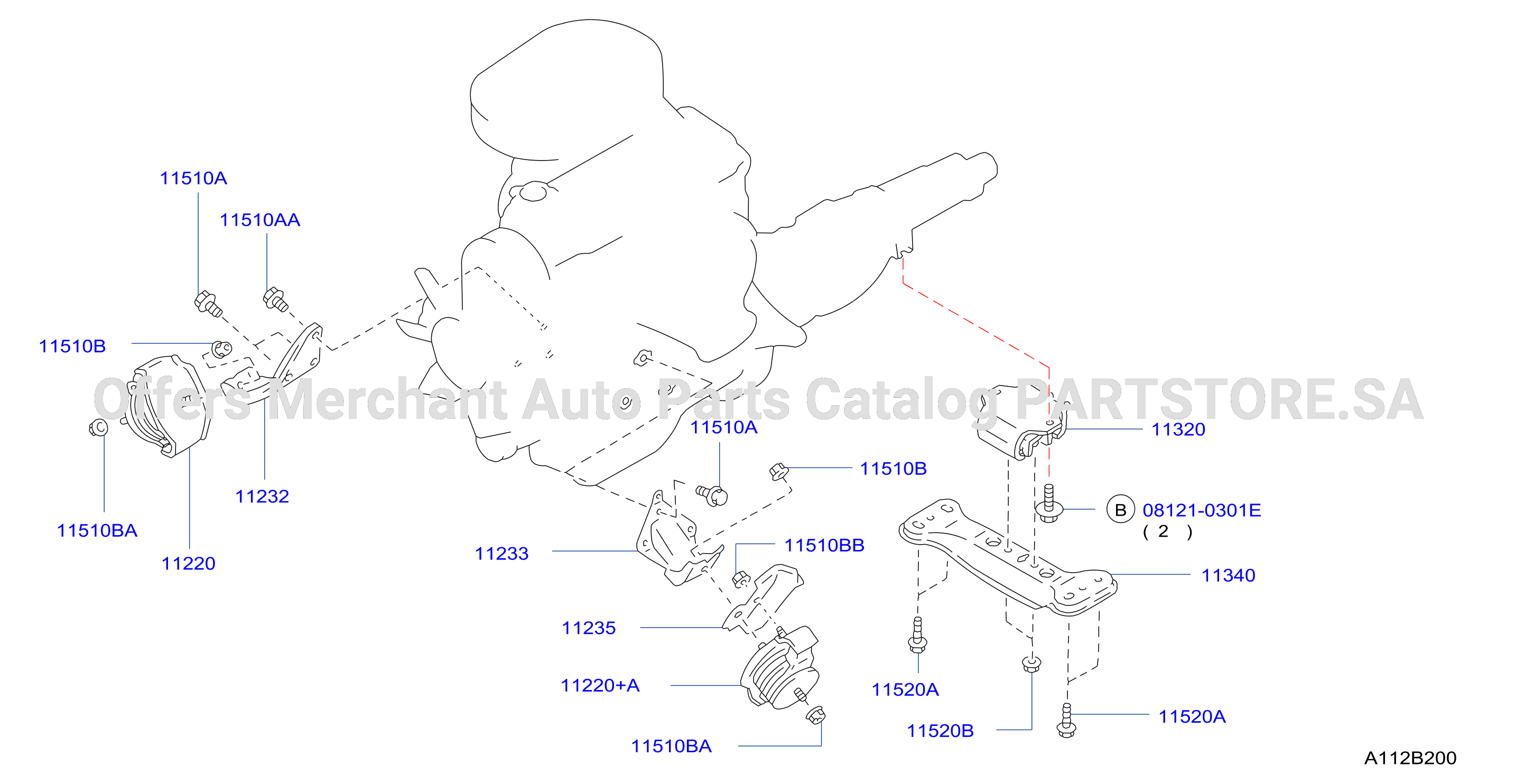 Engine Transmission Mounting