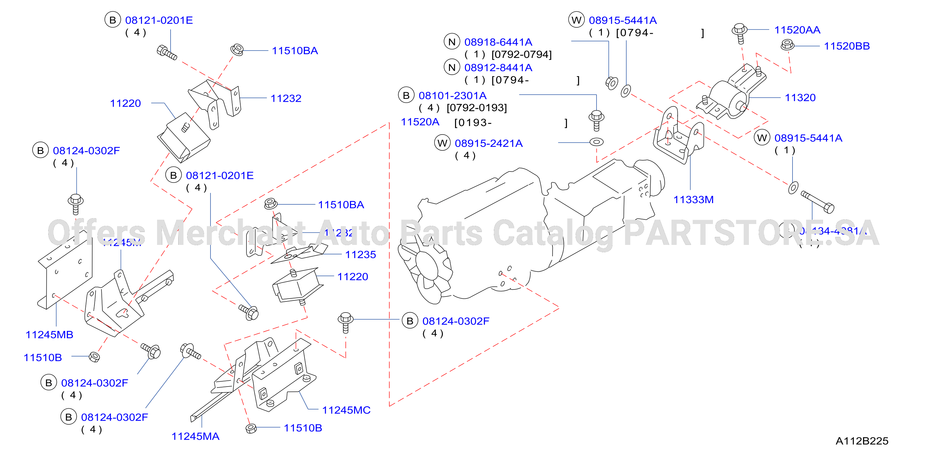 Engine Transmission Mounting