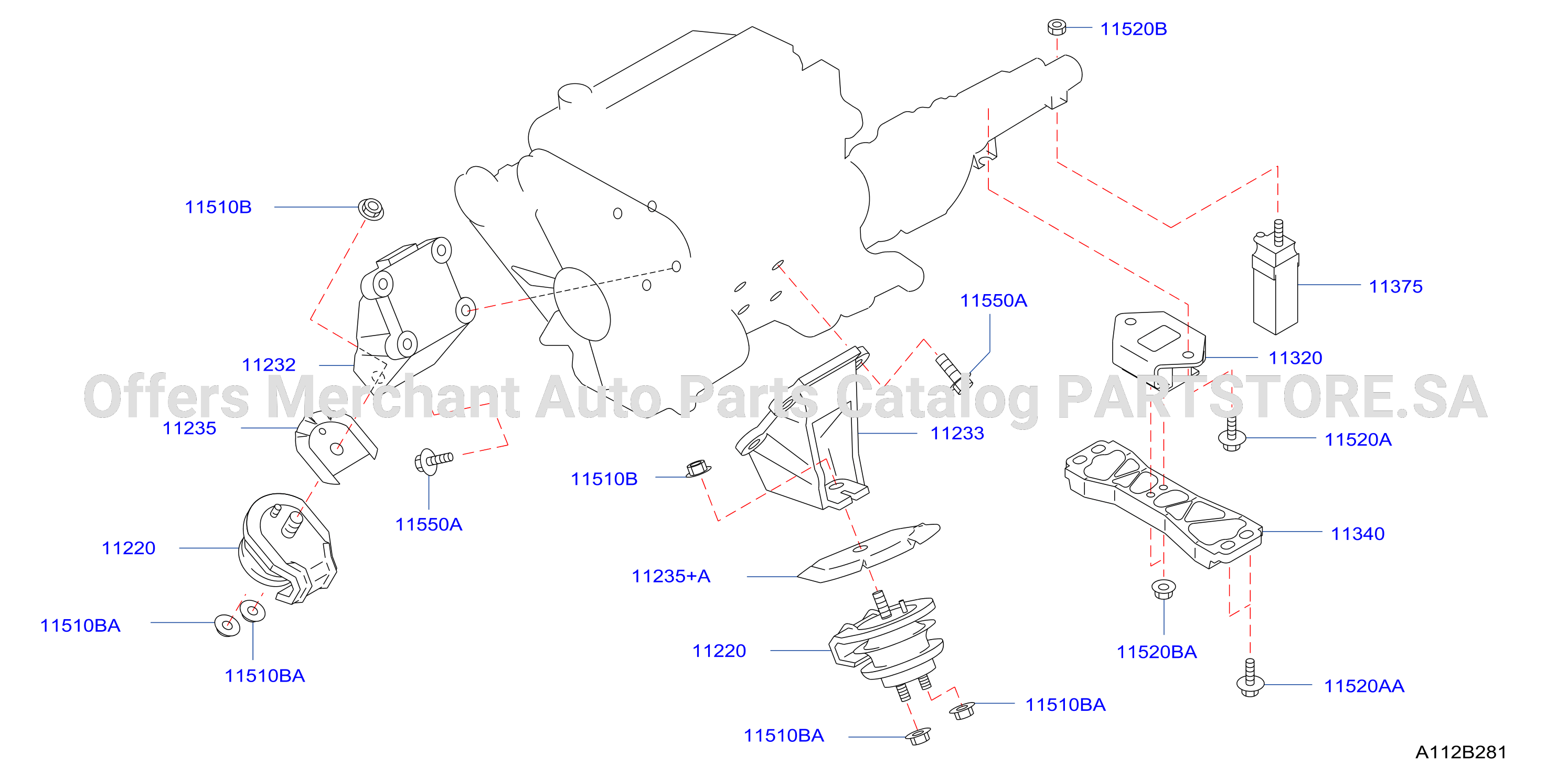 Engine Transmission Mounting