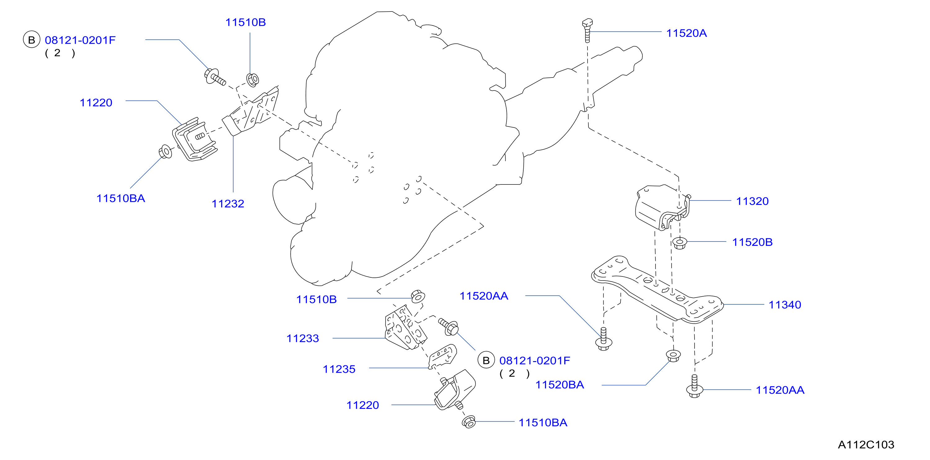 Engine Transmission Mounting