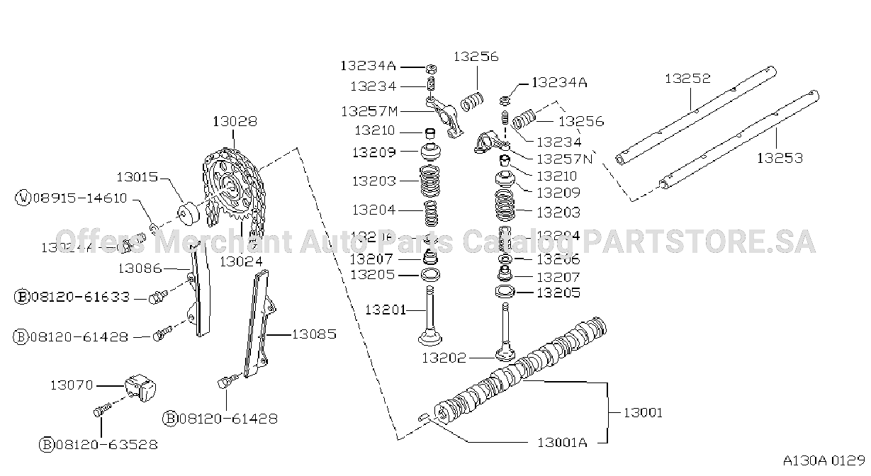 Camshaft Valve Mechanism