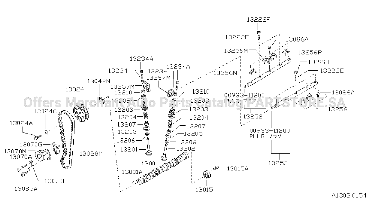 Camshaft Valve Mechanism