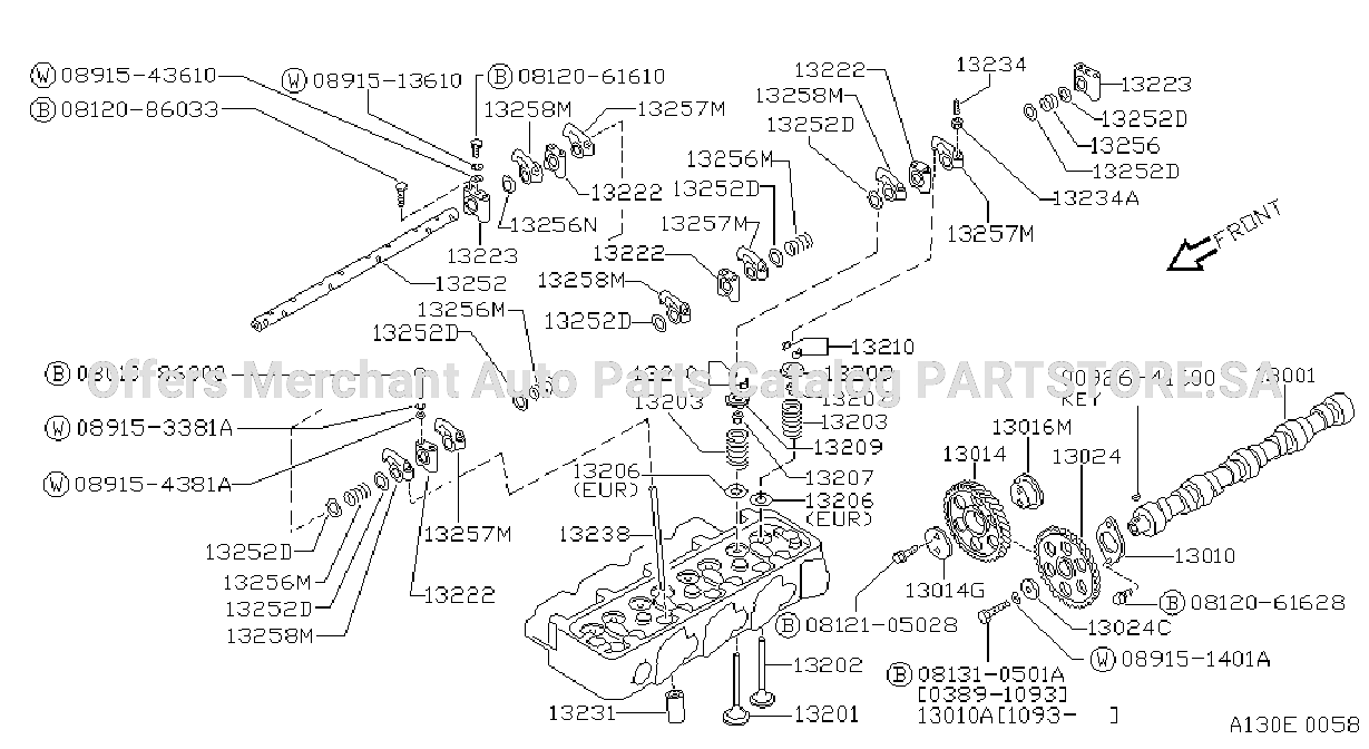 Camshaft Valve Mechanism