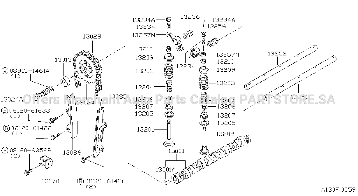 Camshaft Valve Mechanism