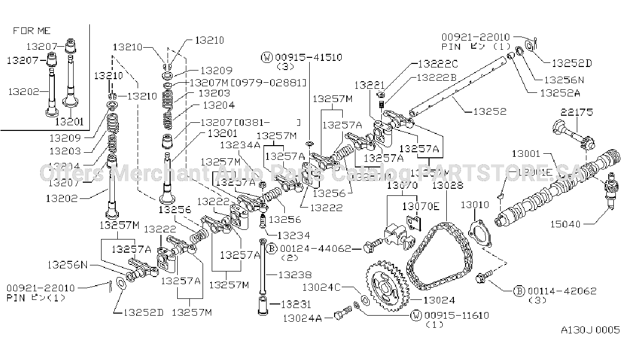 Camshaft Valve Mechanism