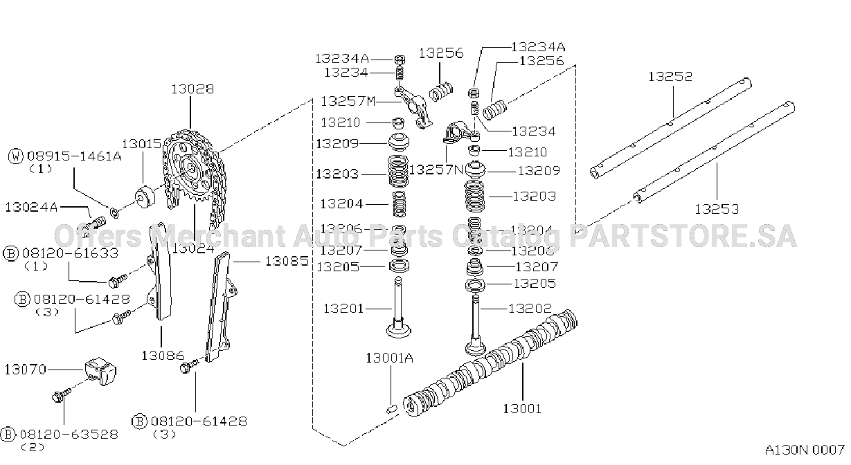 Camshaft Valve Mechanism