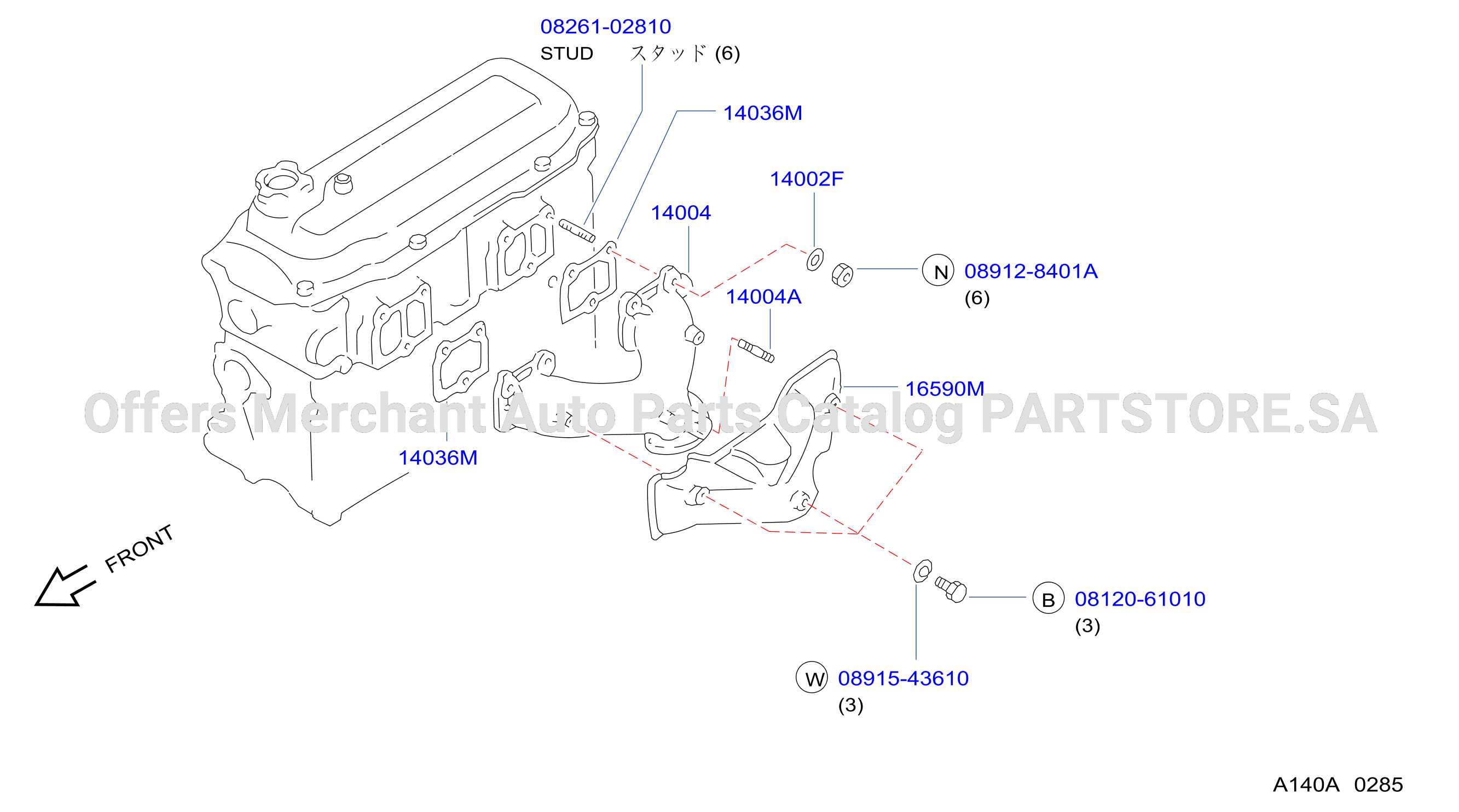 Manifold Manifold Exhaust