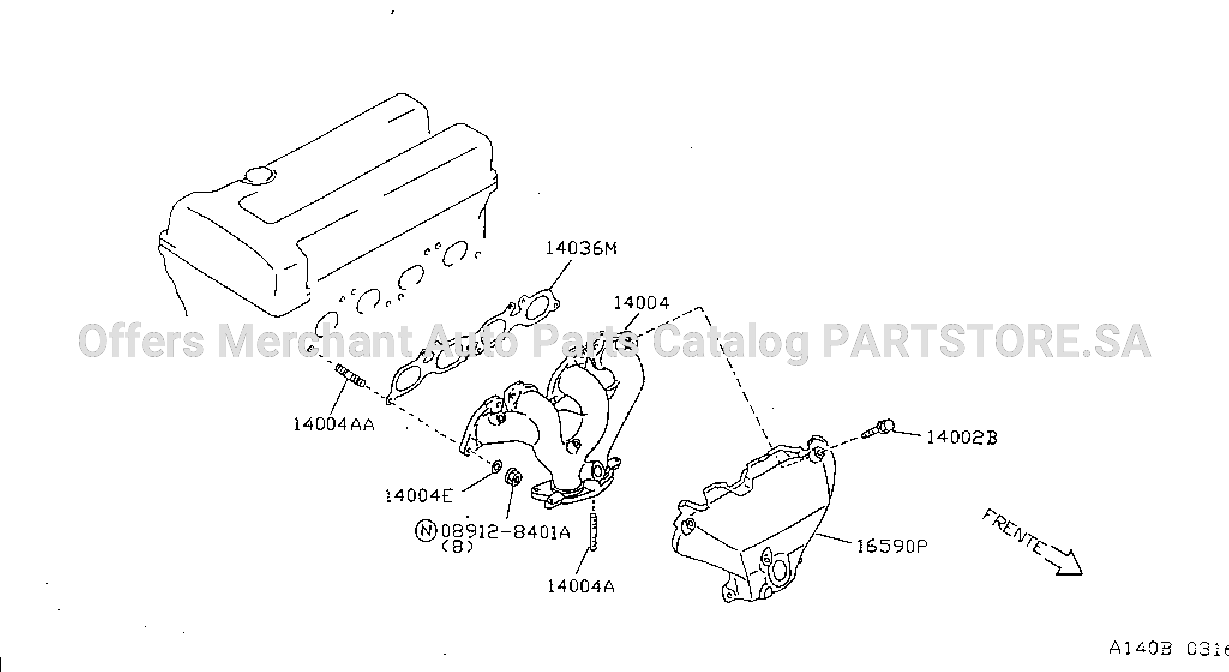 Manifold Exhaust Parts