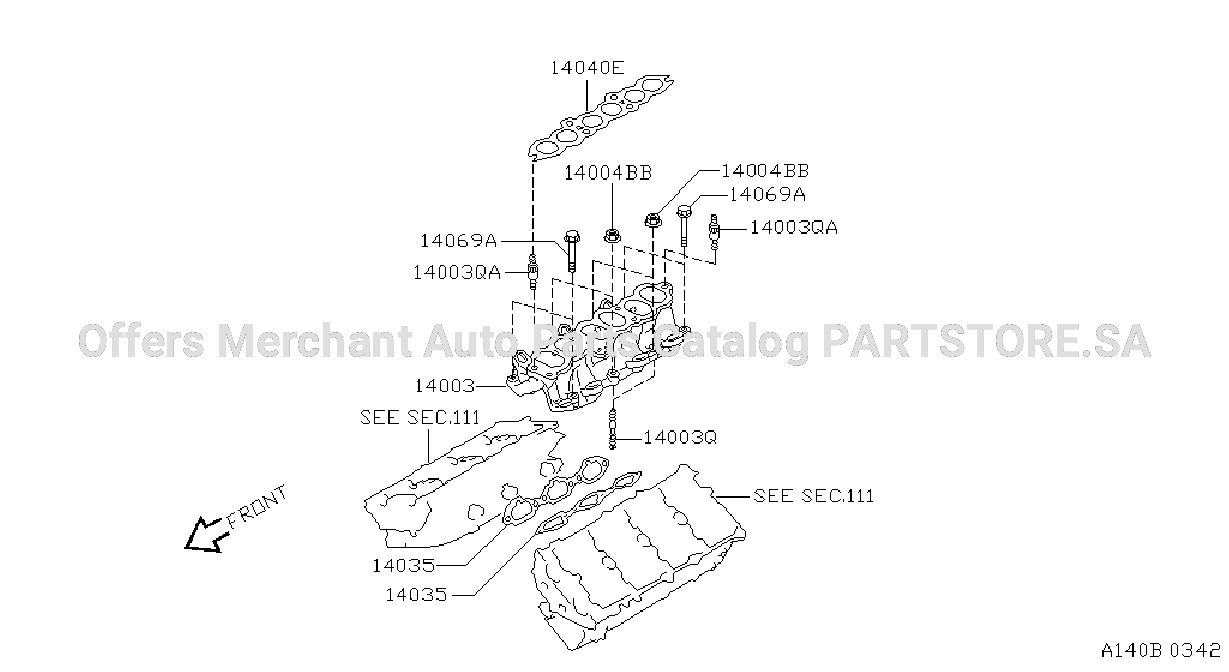Manifold Intake Parts