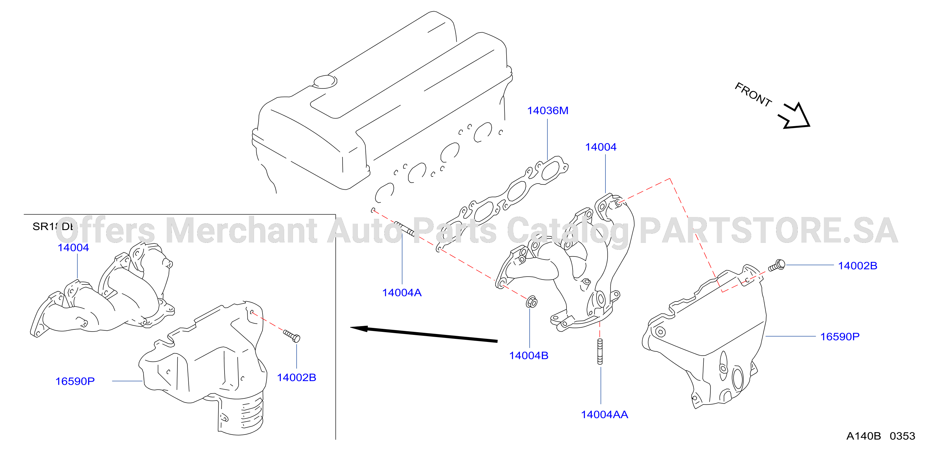 Manifold Exhaust Maniford