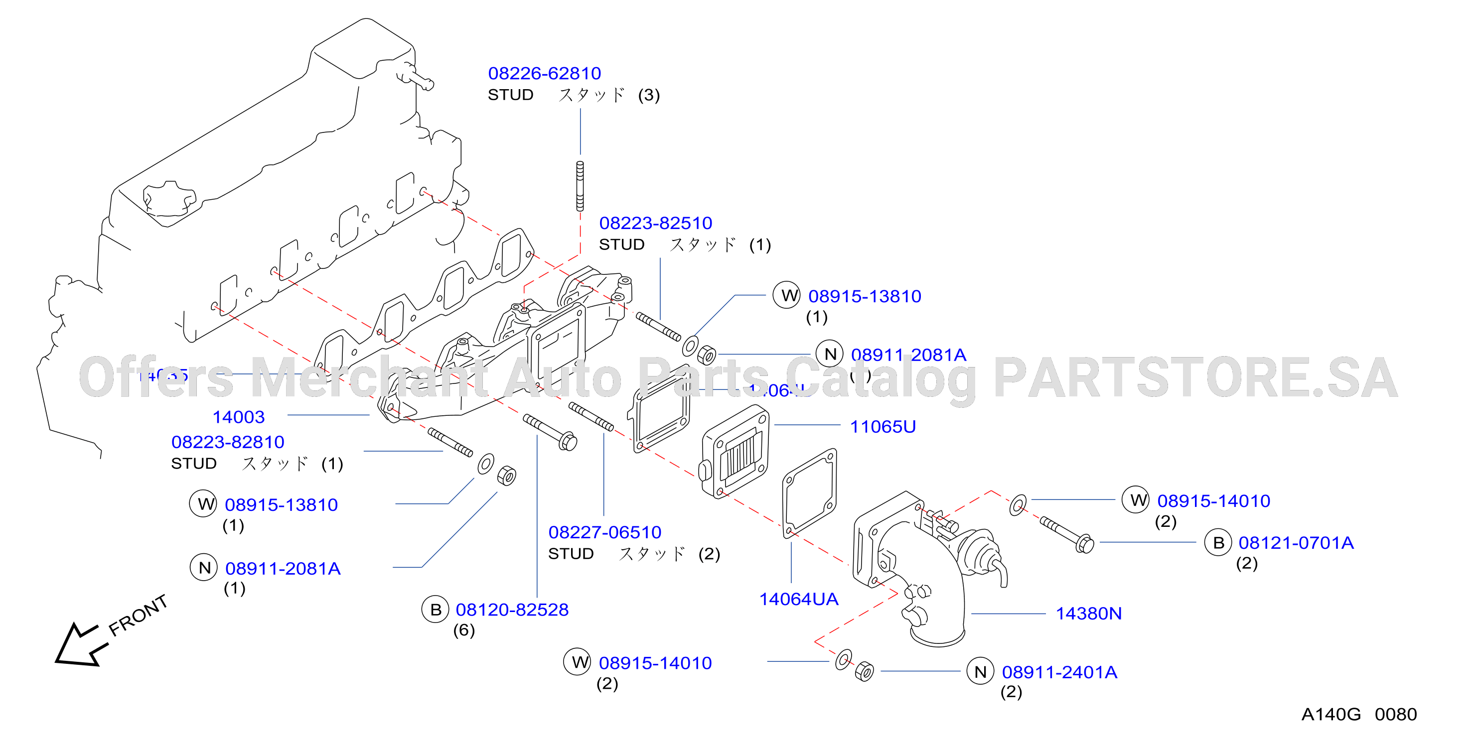 Manifold Intake Parts