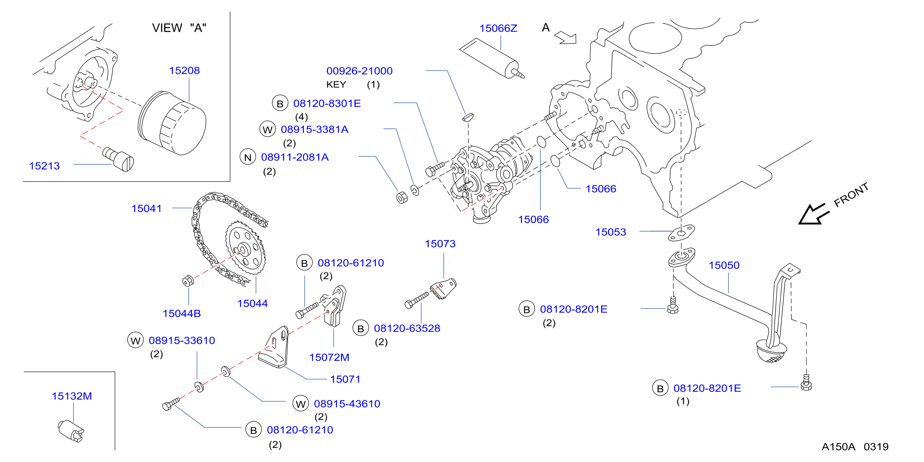 Lubricating System Oil Strainer