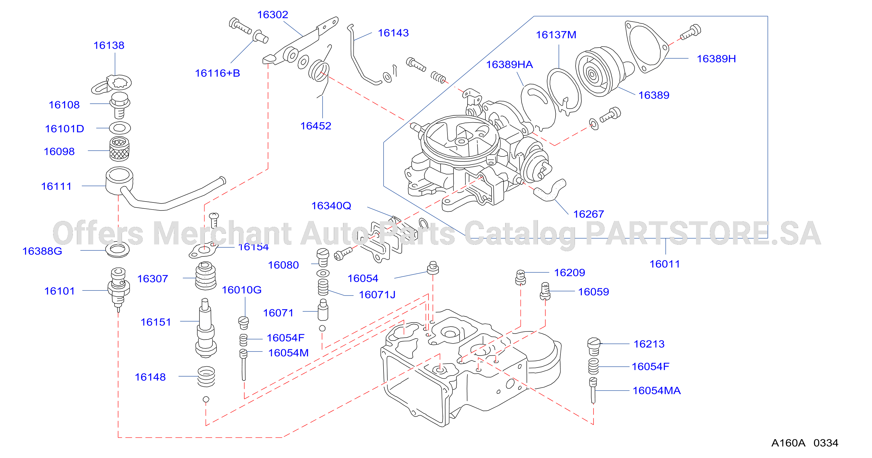 Carburetor Component Parts