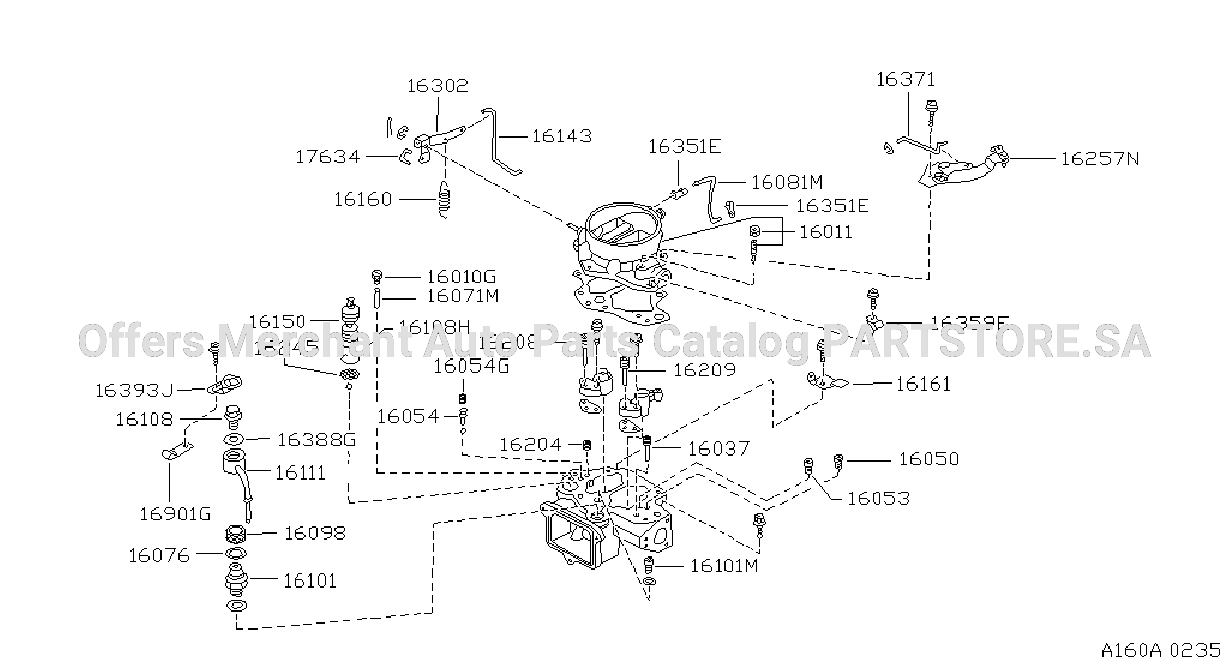 Carburetor Component Parts