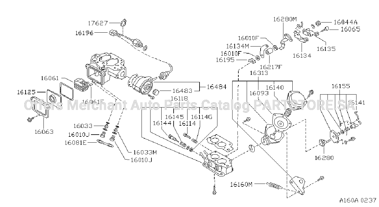 Carburetor Component Parts