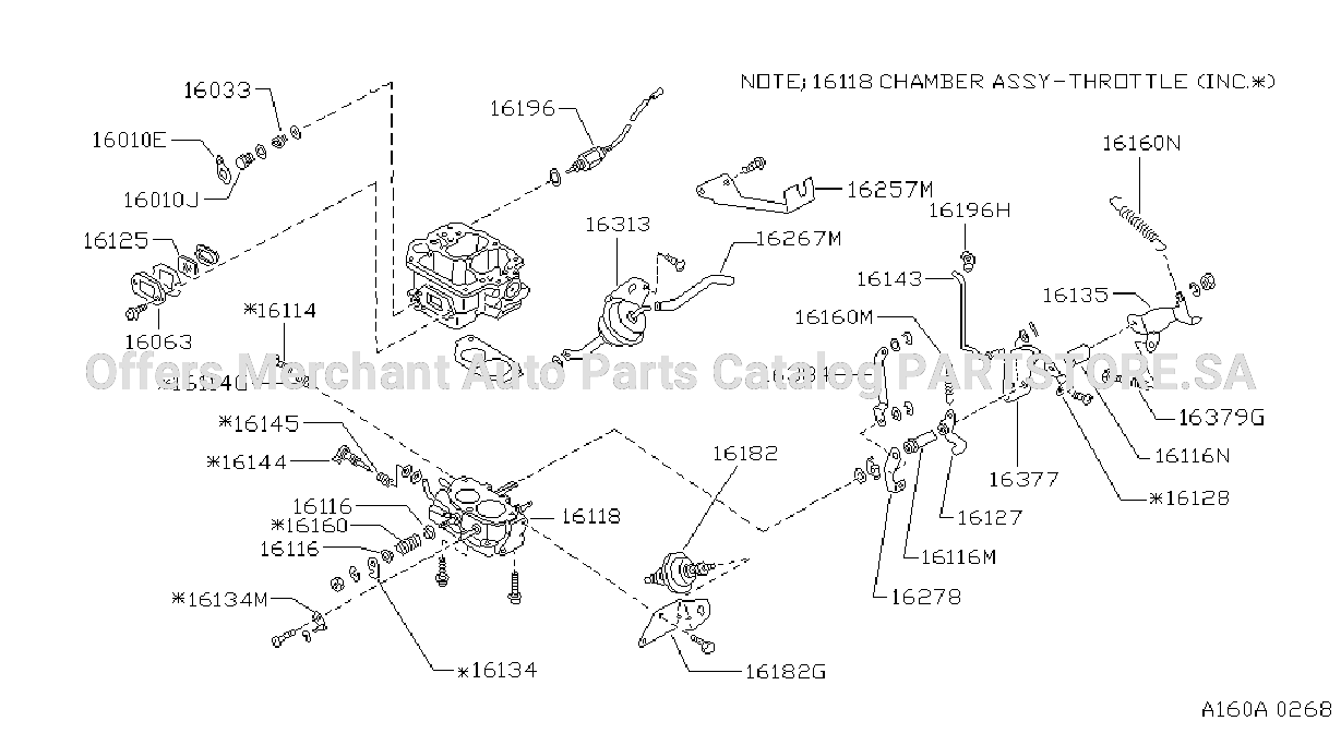 Carburetor Component Parts
