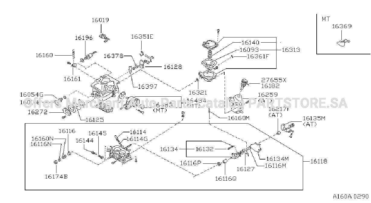Carburetor Component Parts