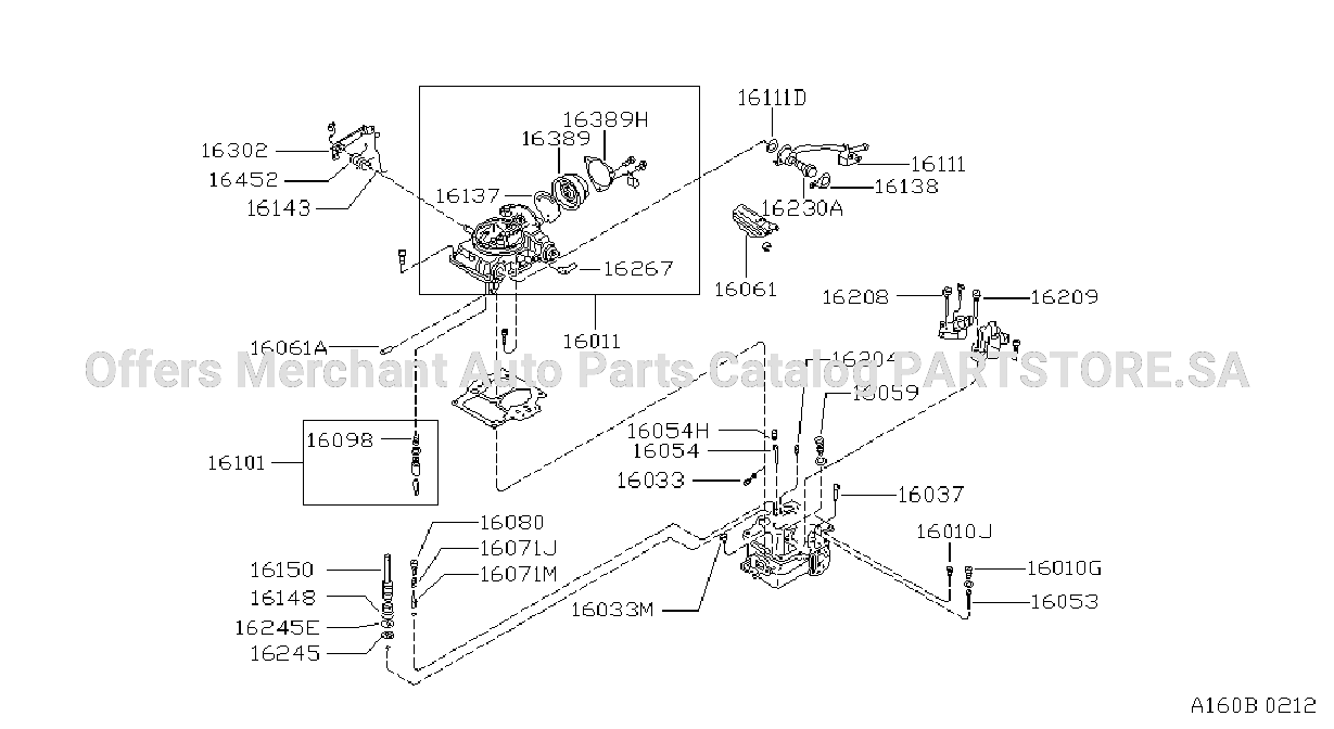 Carburetor Component Parts