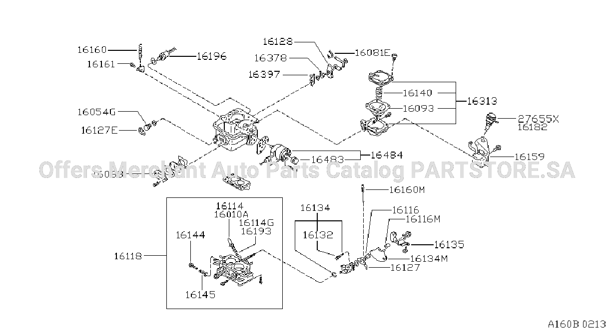 Carburetor Component Parts