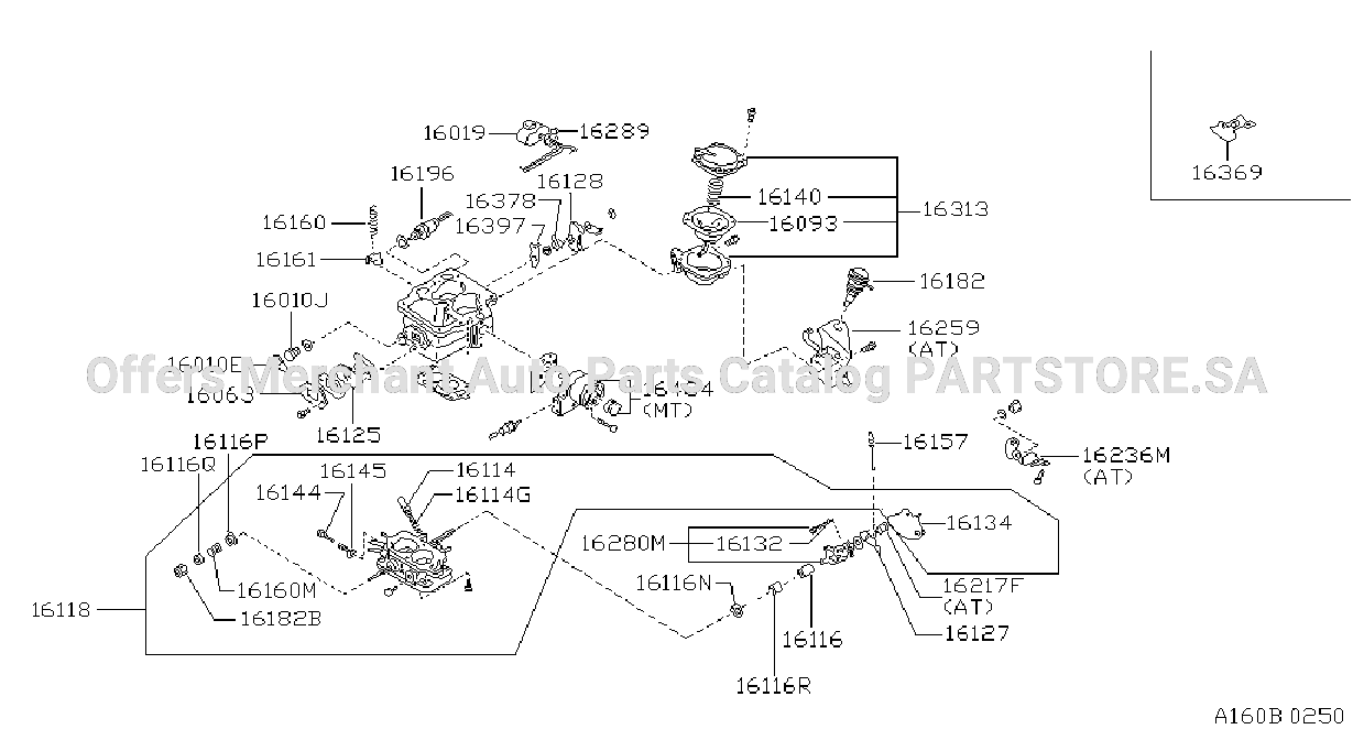 Carburetor Component Parts