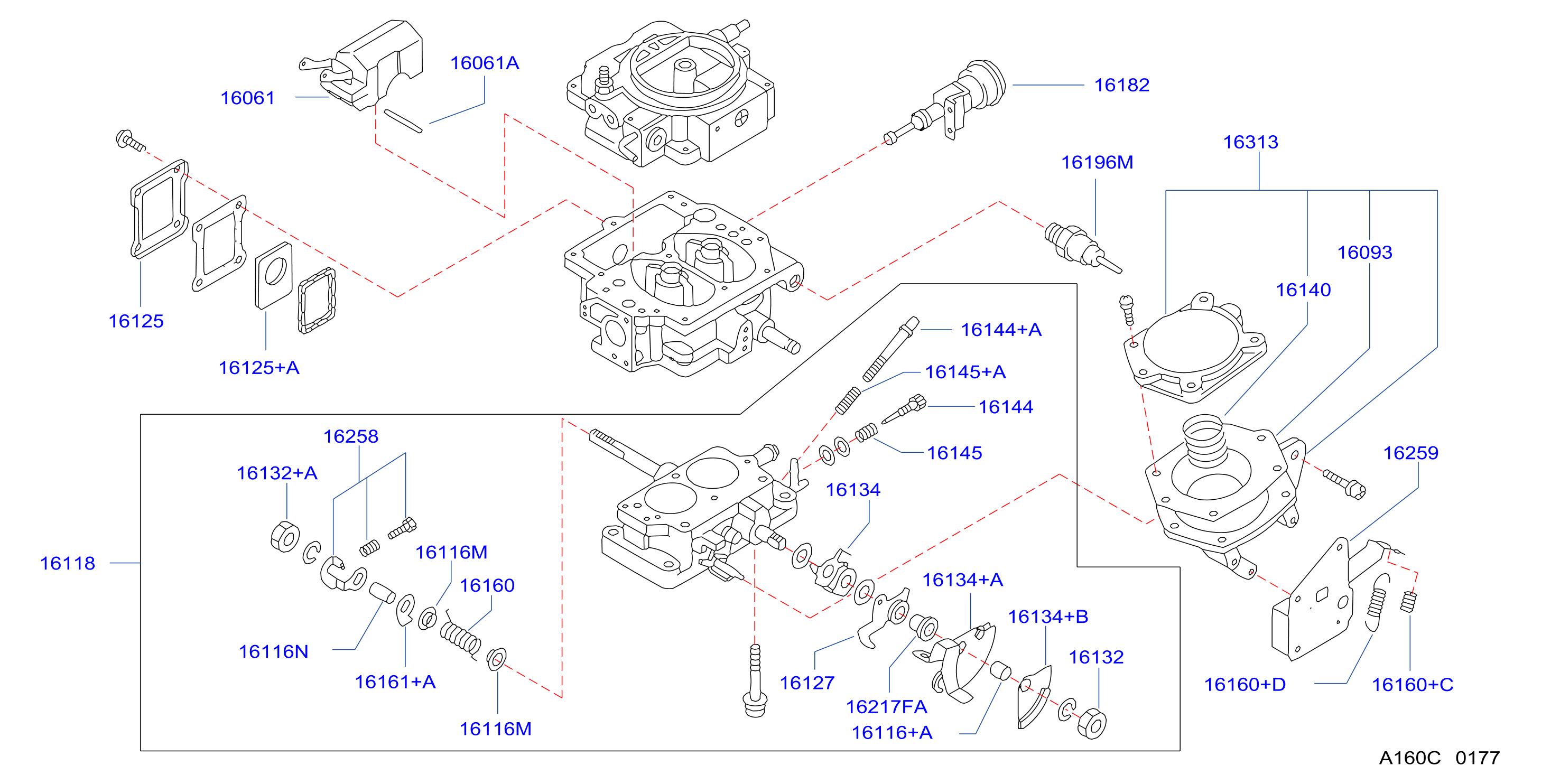 Carburetor Component Parts