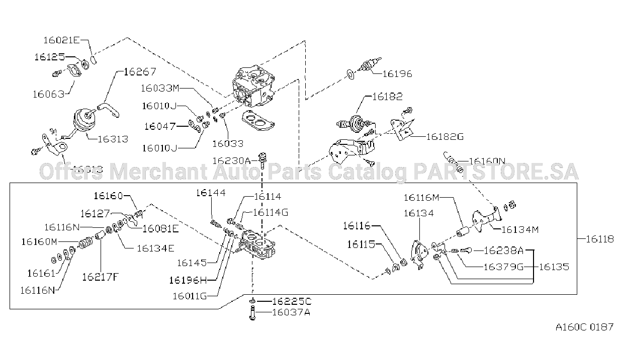 Carburetor Component Parts
