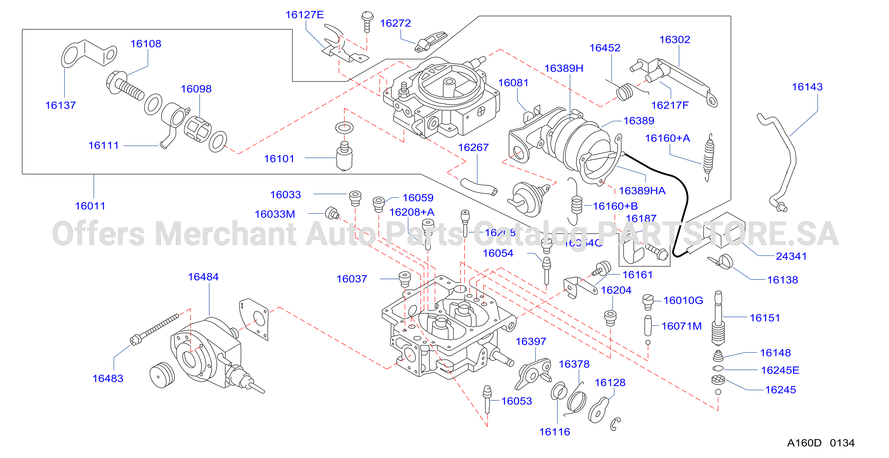 Carburetor Component Parts
