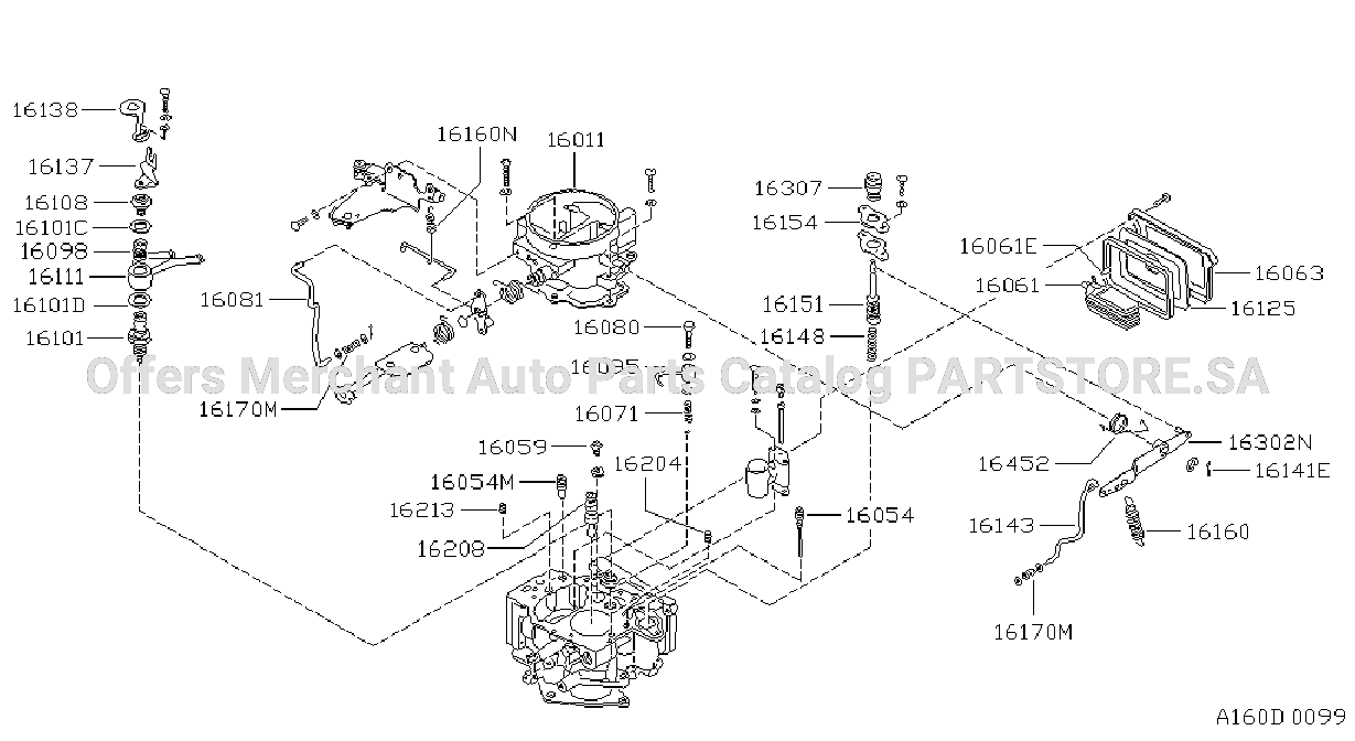 Carburetor Component Parts