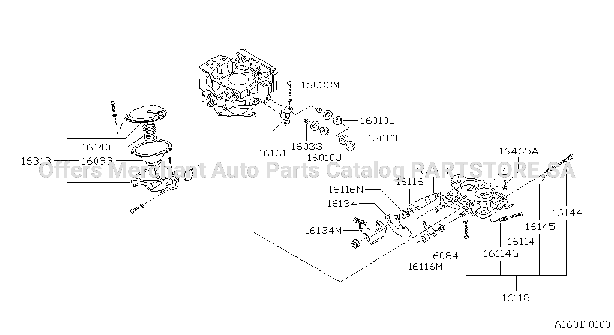 Carburetor Component Parts