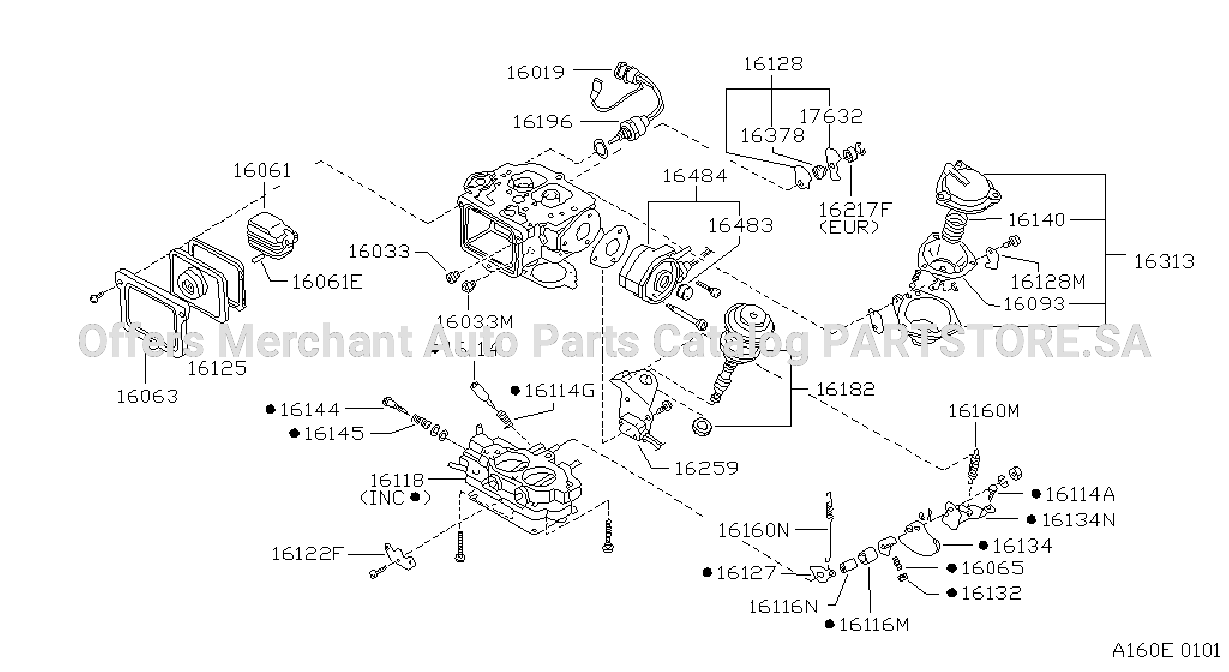 Carburetor Component Parts