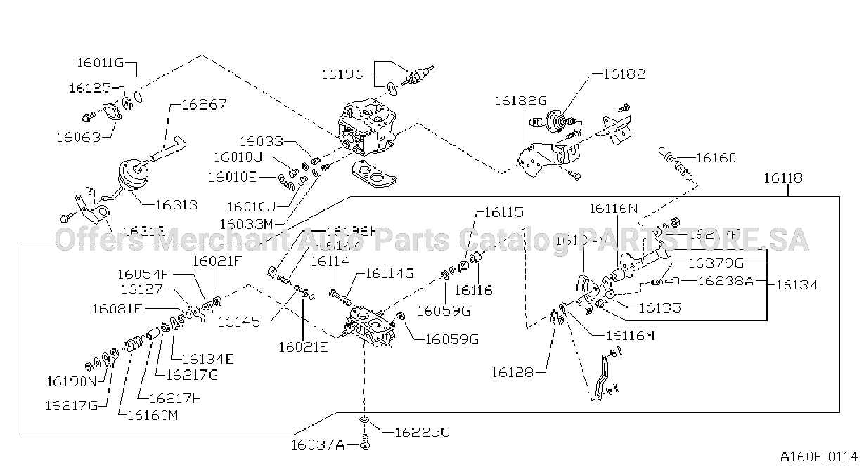 Carburetor Component Parts