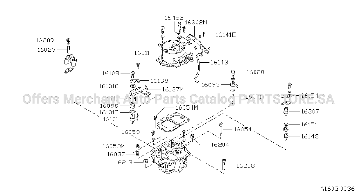 Carburetor Component Parts