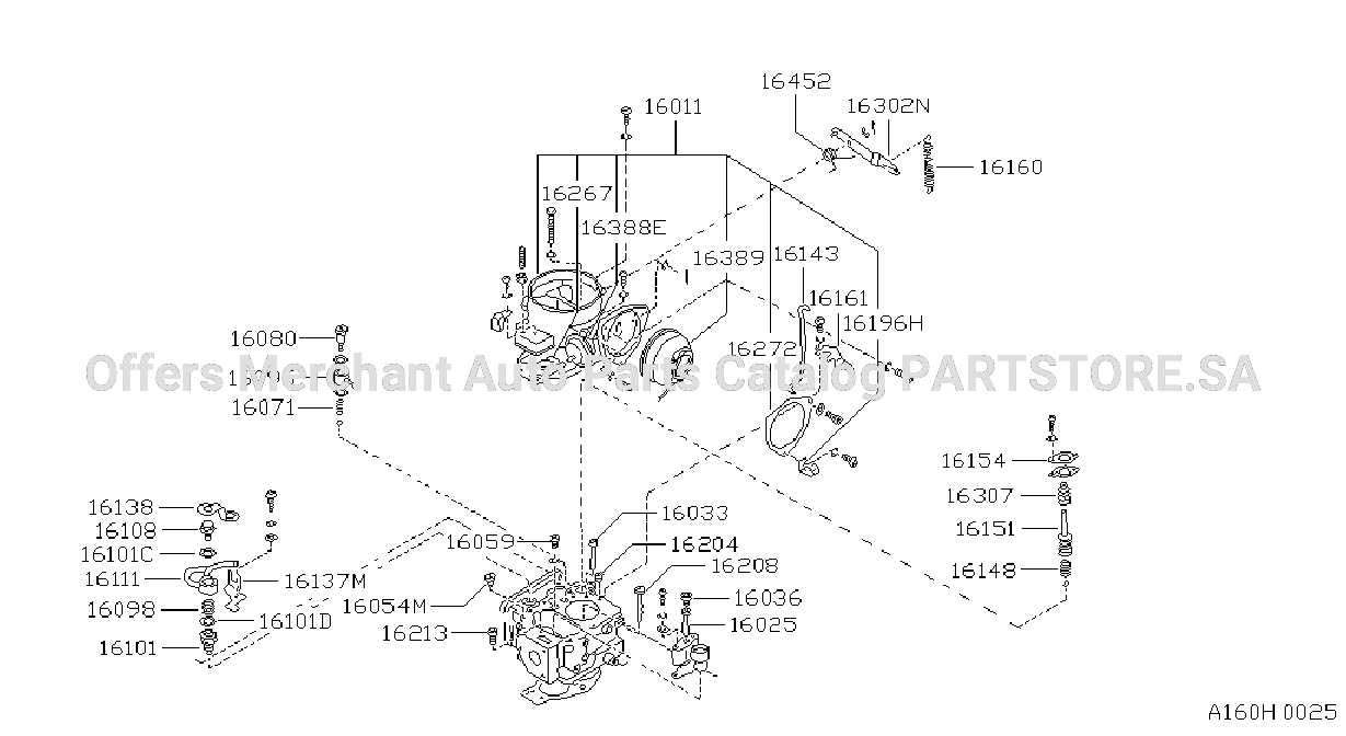 Carburetor Component Parts
