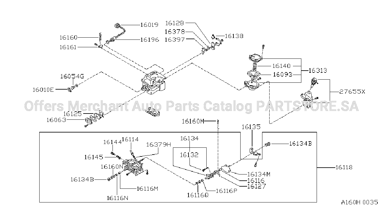 Carburetor Component Parts