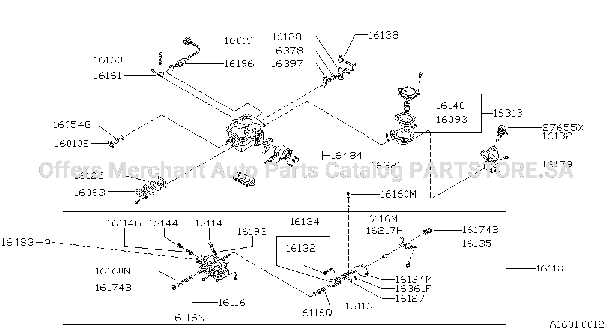 Carburetor Component Parts
