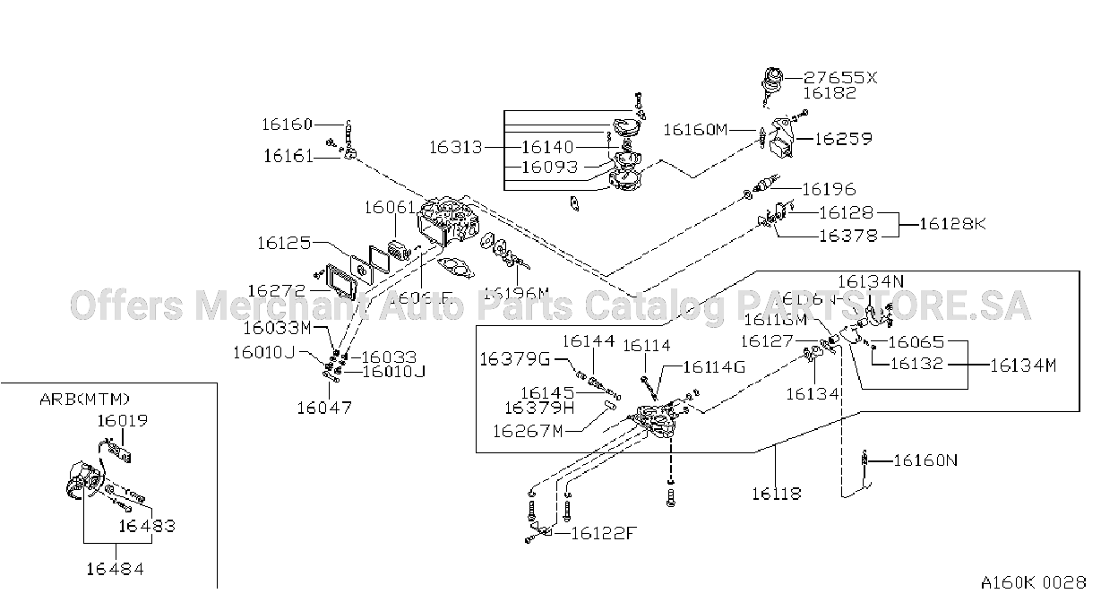 Carburetor Component Parts
