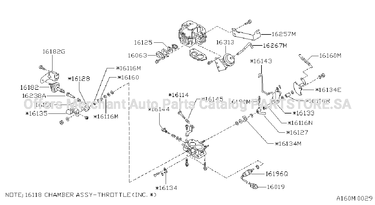 Carburetor Component Parts