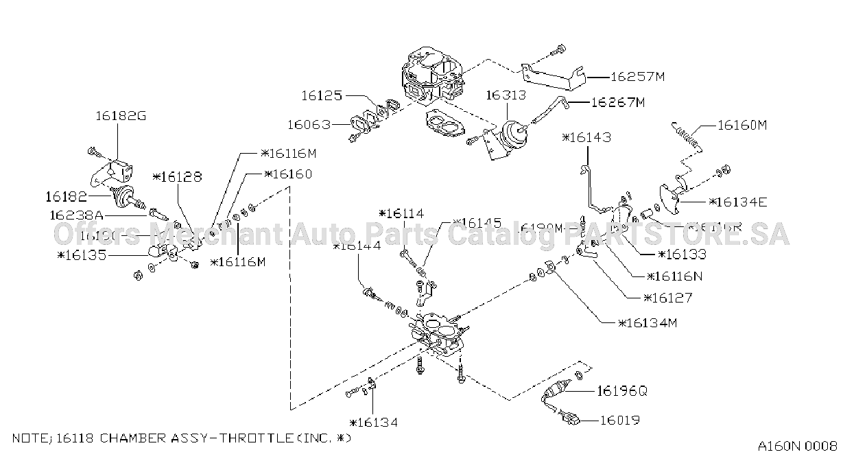 Carburetor Component Parts