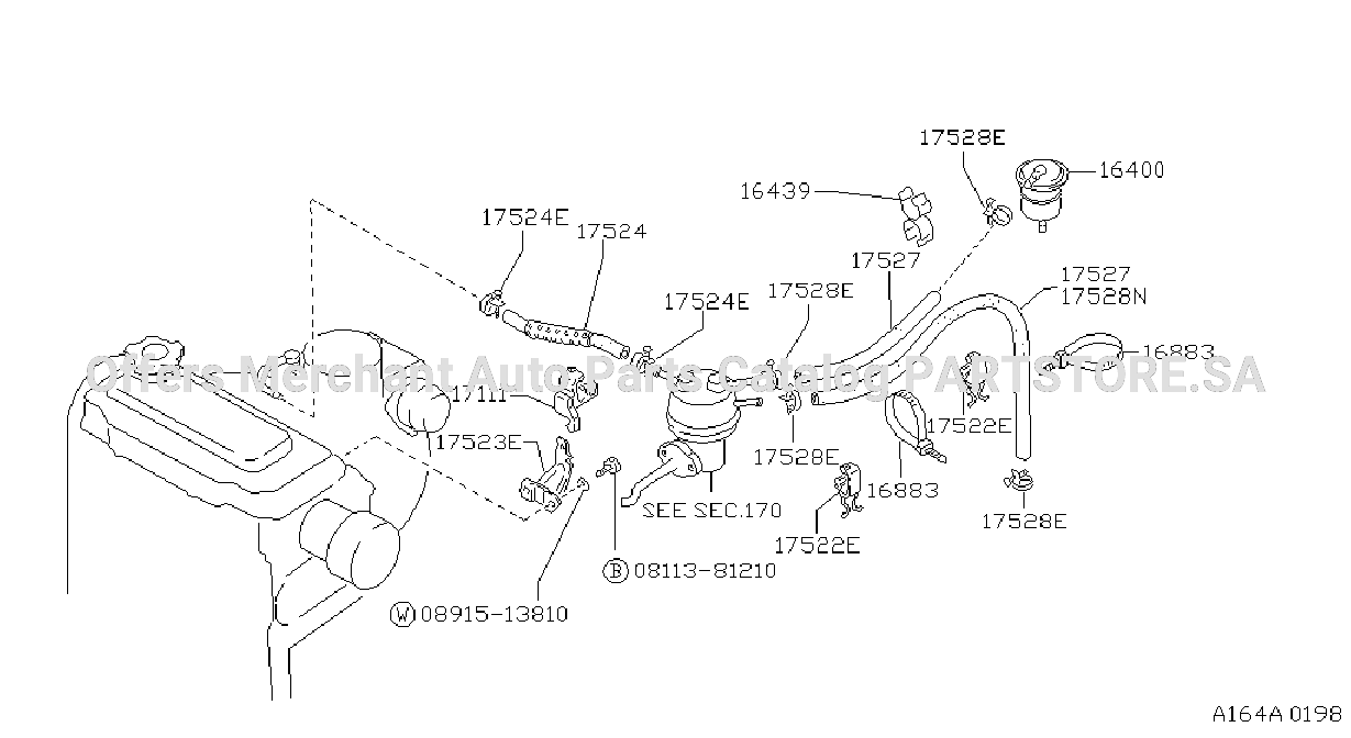 Fuel Strainer Fuel Hose