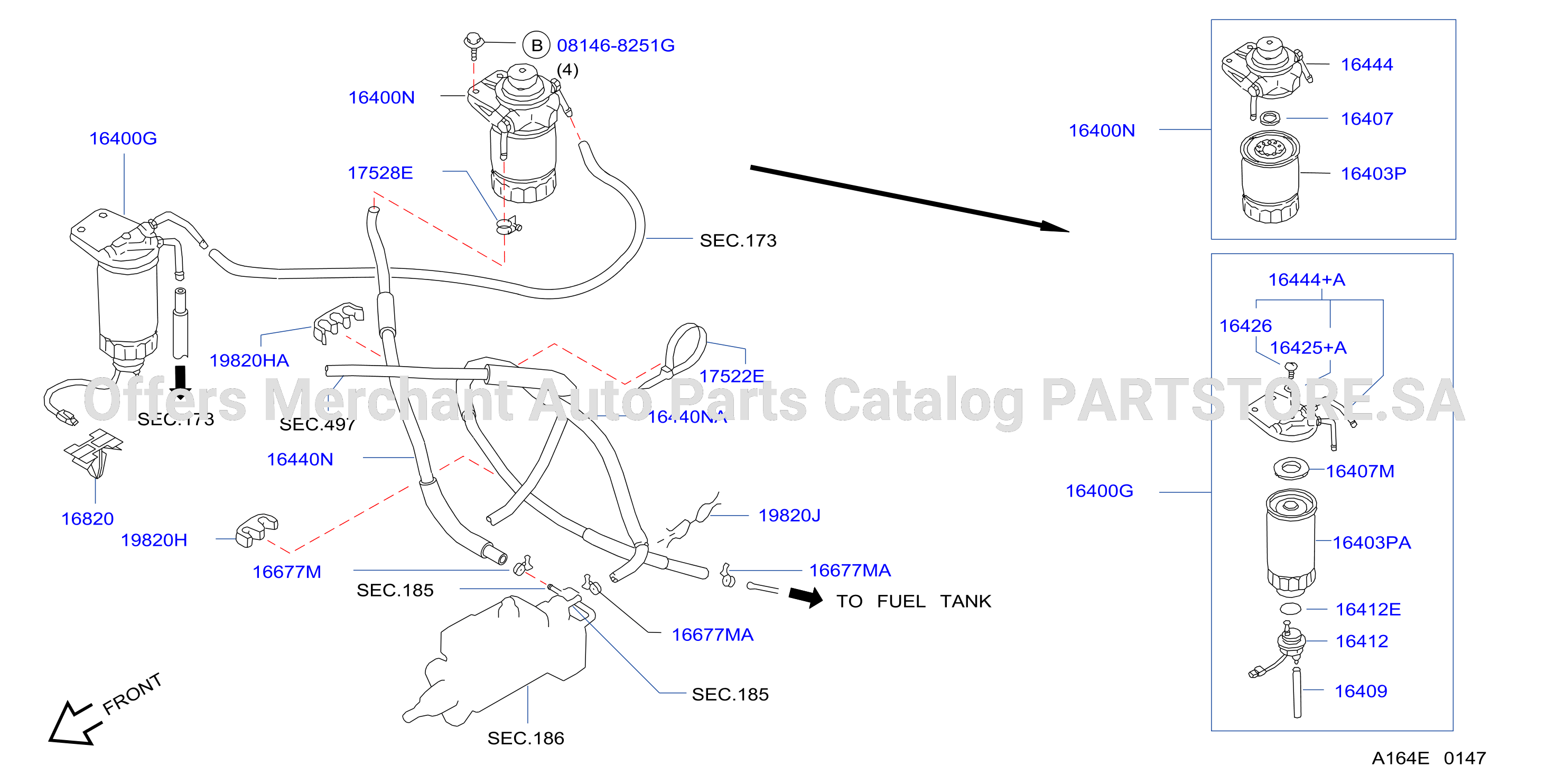 Fuel Strainer Fuel Hose