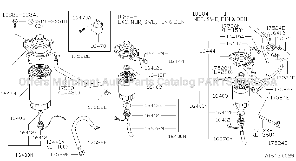 Fuel Strainer Fuel Hose