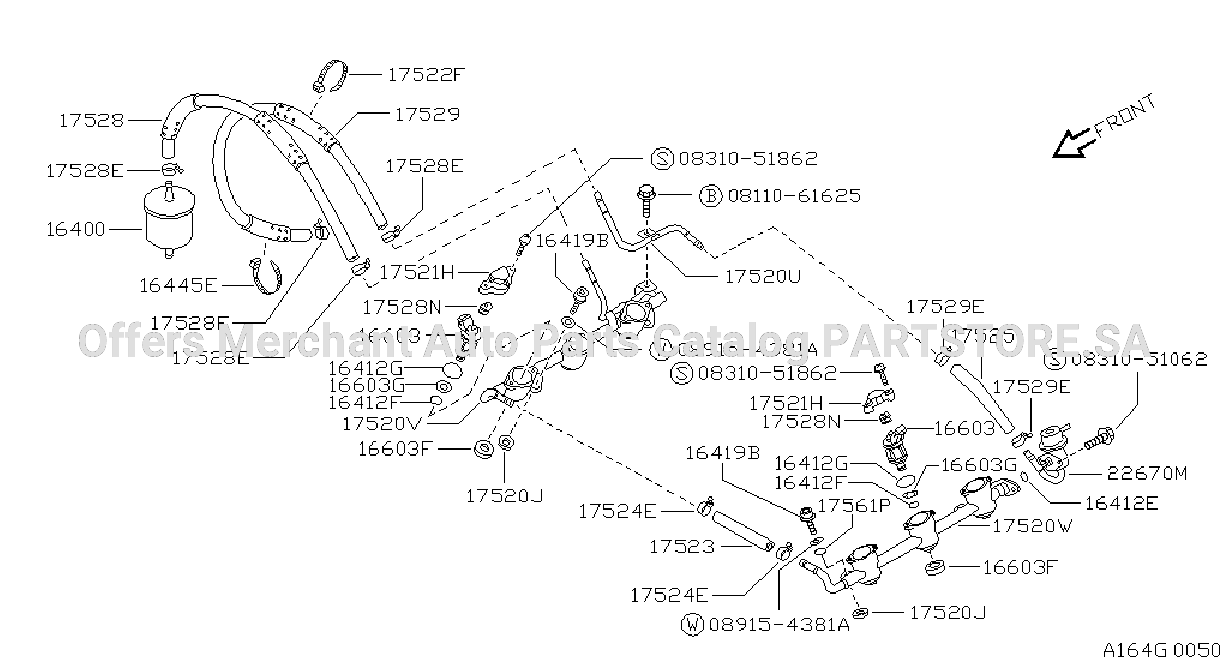 Fuel Strainer Fuel Hose