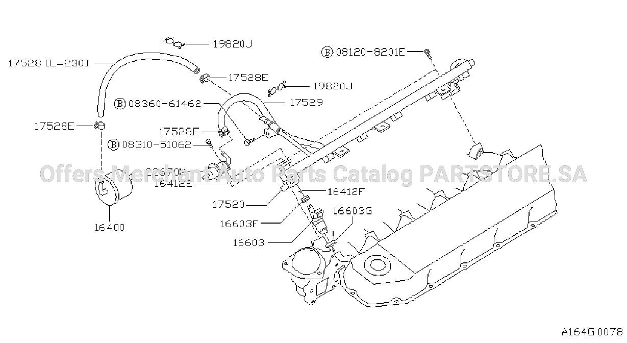 Fuel Strainer Fuel Hose