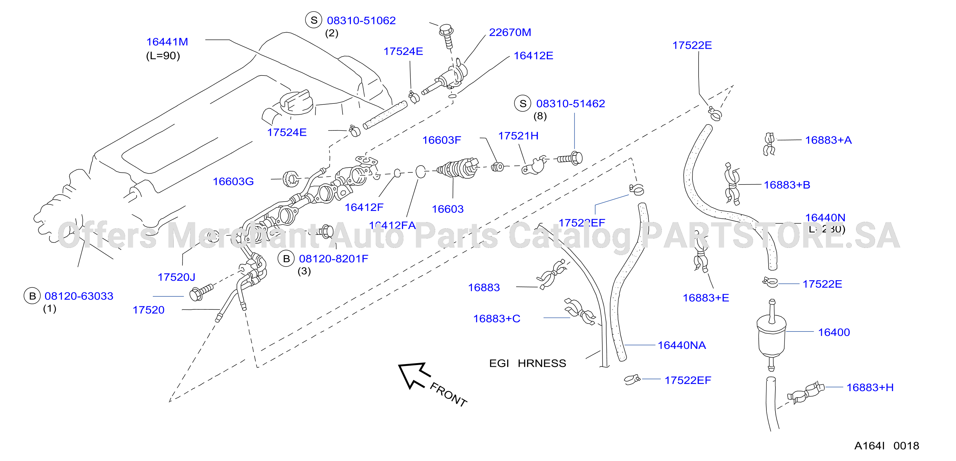 Fuel Strainer Fuel Hose