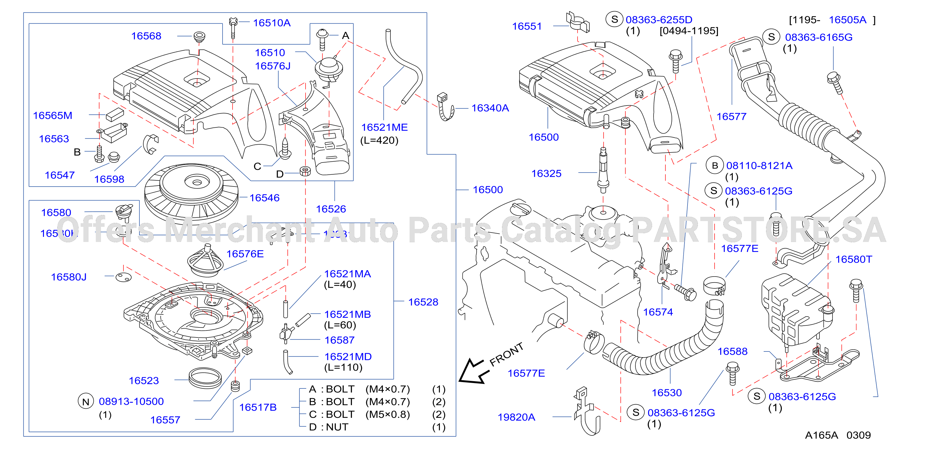 Air Cleaner F / Air Clnr W / Thermo Reg