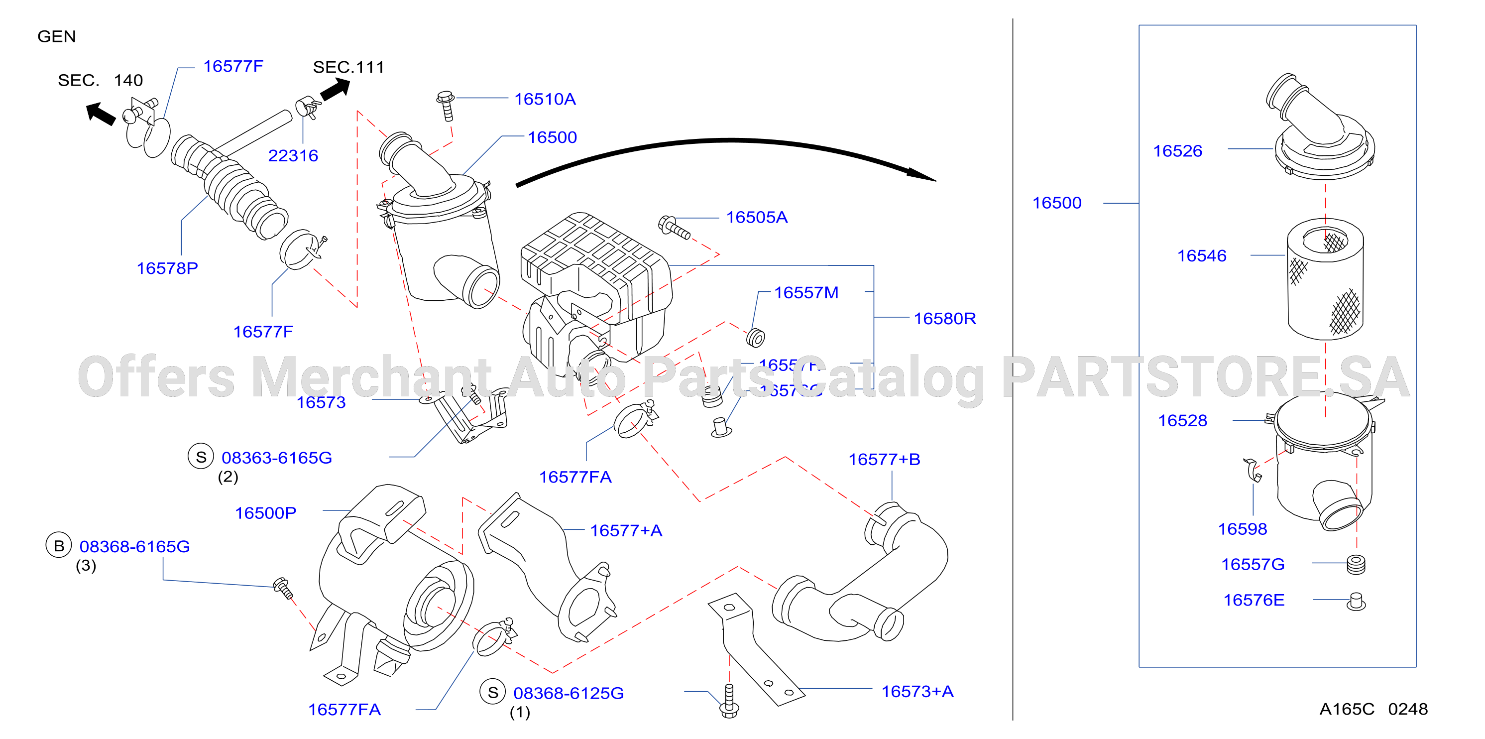 Air Cleaner Gen W / Cyclone