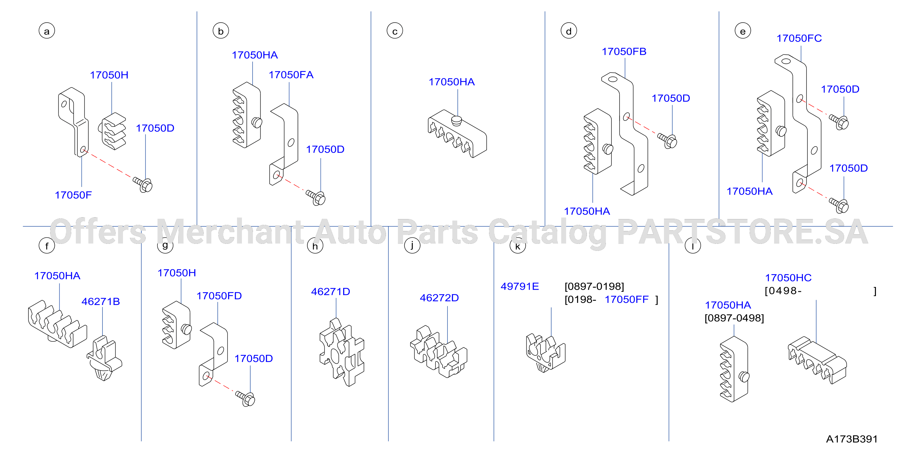 Fuel Piping Clamp Insulator