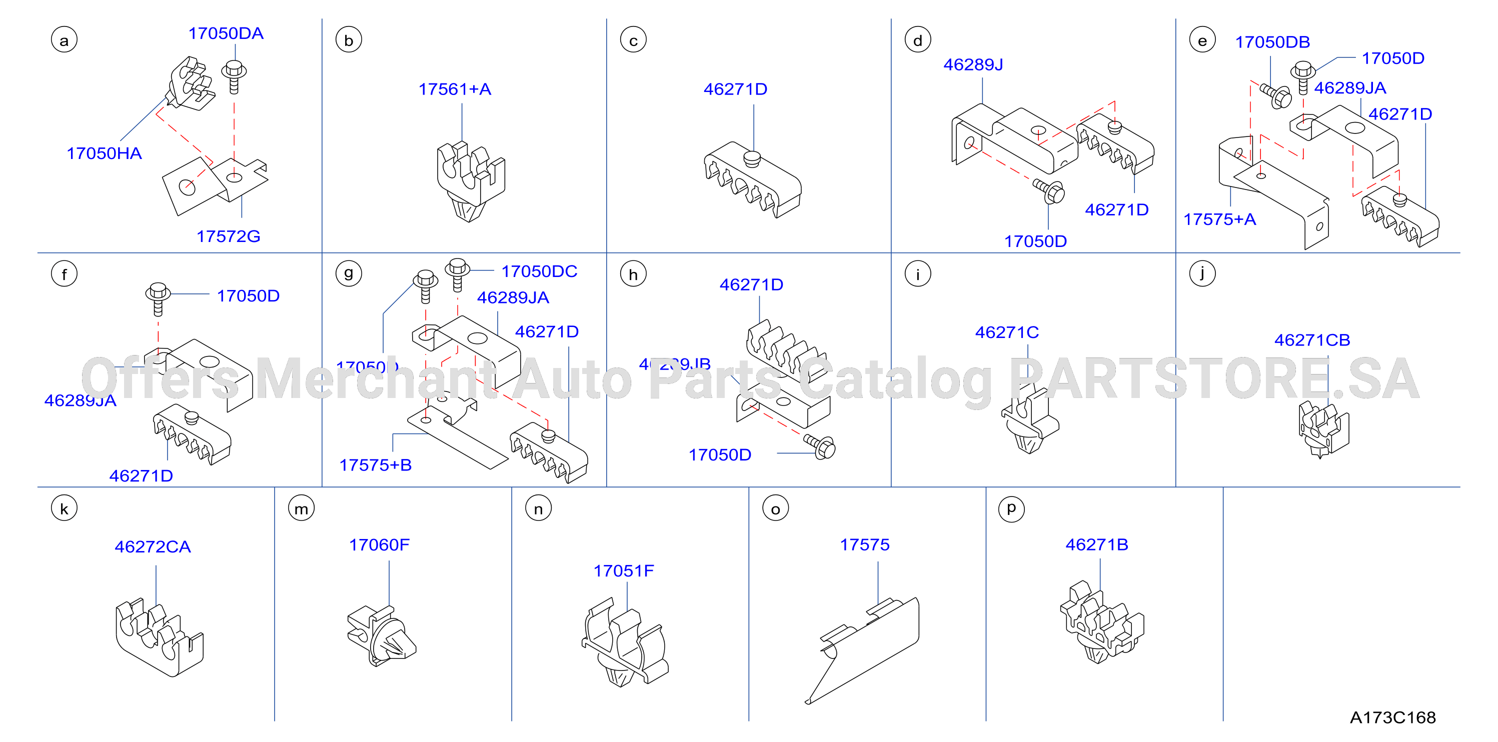 Fuel Piping Clamp Insulator