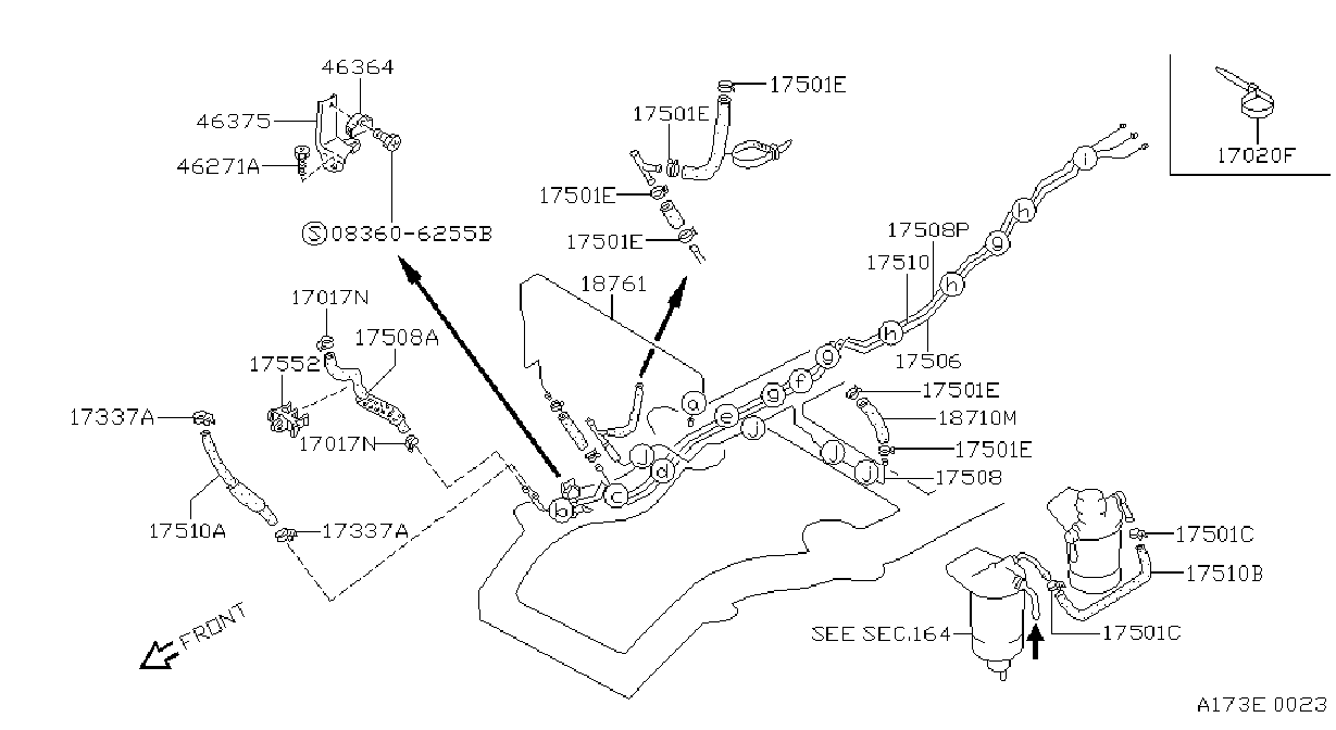 Fuel Piping Tube